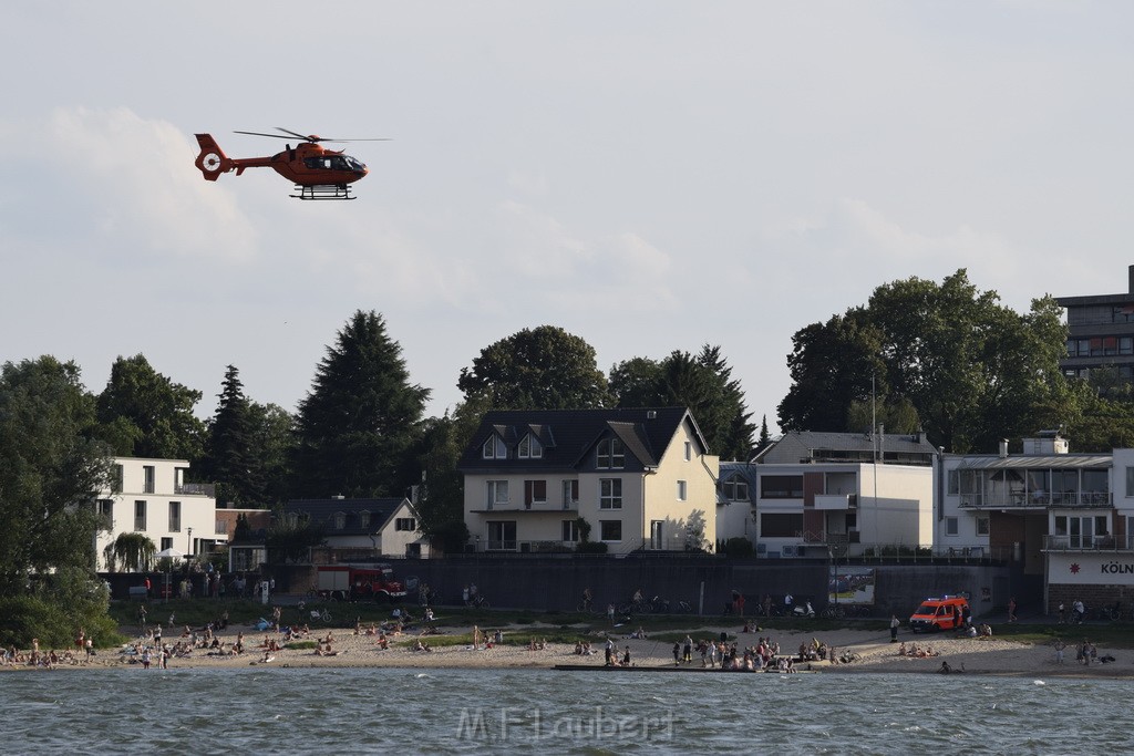 Personensuche im Rhein bei Koeln Rodenkirchen P041.JPG - Miklos Laubert